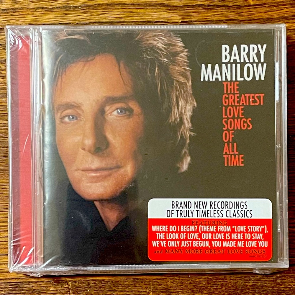 Brand New Barry Manilow The Greatest Love Songs Of All Time 2 CD Set